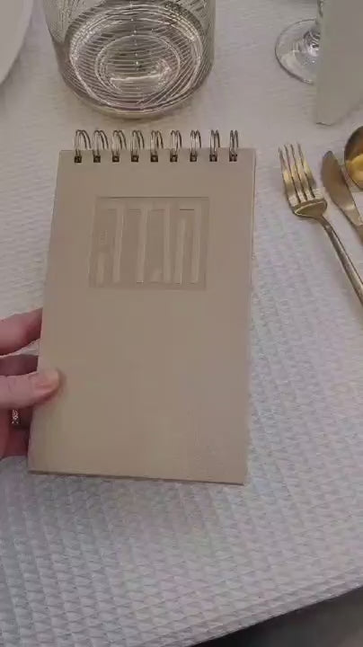 Extra Large Standing Leather Painted Haggadah